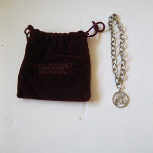 Helzberg Diamonds Sterling Silver "I Am Loved" Bracelet